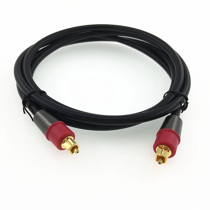 Top quality Durable Digital Optical Audio Cable Toslink with Gold Plated connetor (2)